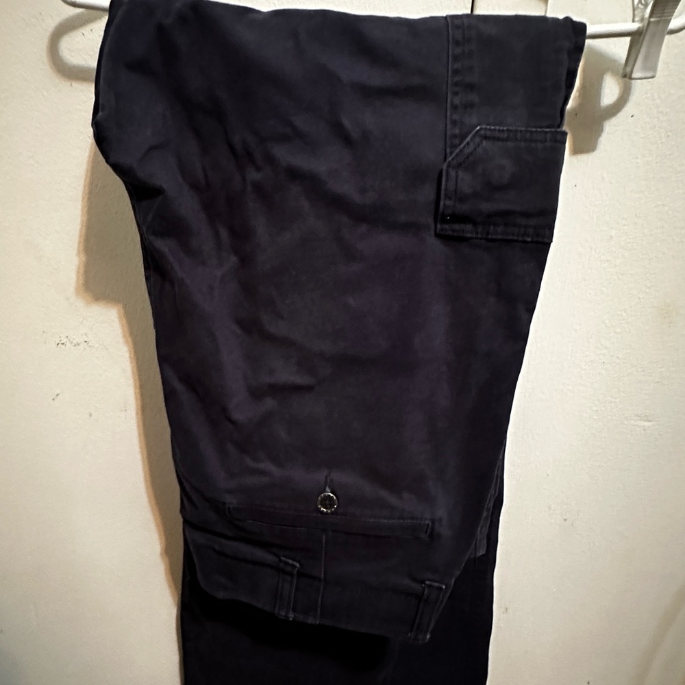 Navy Blue Cargo pant - Picture 2 of 4